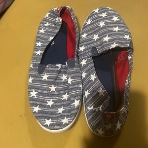 New blue star slip on air walk shoe size 11
